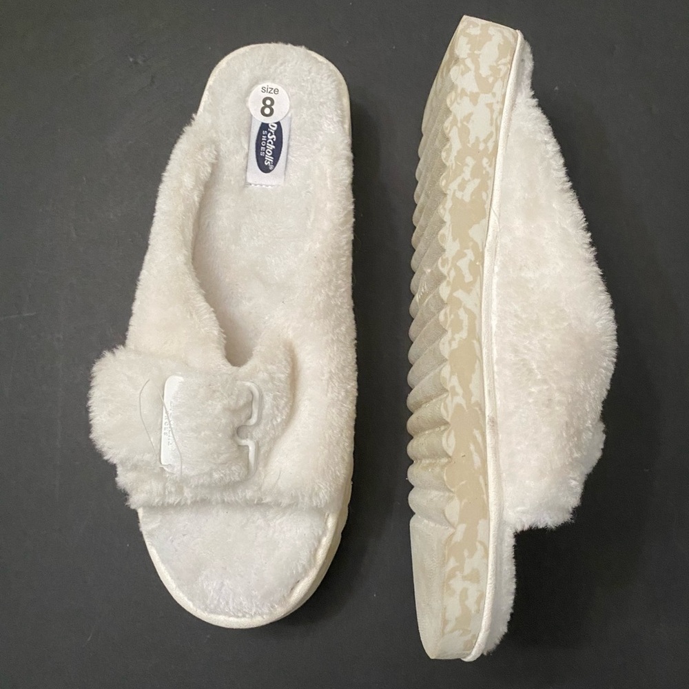 Dr Scholls Slippers Women’s Size 8 M STAYCAY OG Tofu Slide White